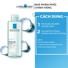 Nước Tẩy Trang Cho Da Nhạy Cảm La Roche-Posay Micellar Water Ultra