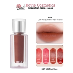 Son kem lì BBIA Last Velvet Tint ( Vỏ Mới )