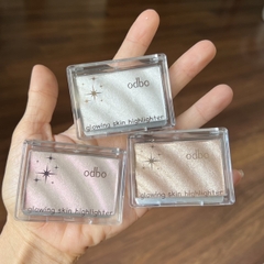 Phấn bắt sáng Odbo Glowing Skin Highlighter OD1304 mịn dễ tán