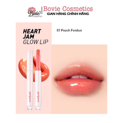 Son Dưỡng Môi Có Màu Peripera Heart Jam Glow Lip