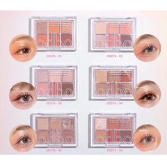 Bảng phấn mắt 6 ô Odbo Signature Eyeshadow Palette OD276