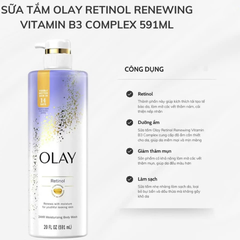SỮA TẮM RETINOL OLAY MỸ - 591ml