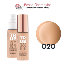 Kem Nền Catrice True Skin Hydrating Foundation cấp ẩm 24h