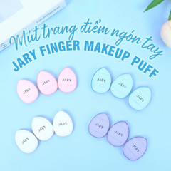 Mút Trang Điểm Ngón Tay Jary Finger Makeup Puff (Set 2 miếng)