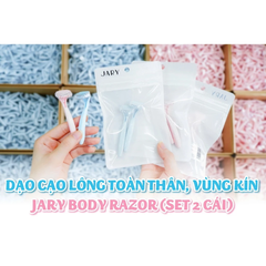 Set 2 Cái Dao Cạo Lông Toàn Thân, Vùng Kín Jary Body Razor