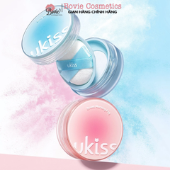 Phấn phủ UKISS dạng bột kiềm dầu chống thấm nước và mồ hôi phù hợp cho mọi loại da
