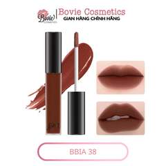 (Vegan - 2023) Son kem lì Bbia Last Velvet Lip Tint Version 8 Full màu