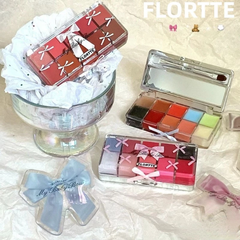 Bảng son bóng FLORTTE 10 ô My Baby Bow (Kèm cọ)