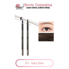 Chì xé kẻ chân mày Haozhuang cứng phẩy sợi Eyebrow Pencil