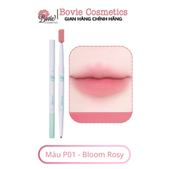 Chì kẻ viền môi hai đầu DEARMAY 2in1 Plumpy Lip Liner