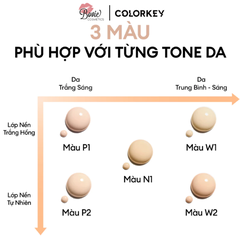 Kem Nền Mỏng Nhẹ, Lâu Trôi, Dành Cho Da Dầu Colorkey Long Lasting Flawless Liquid Foundation 30g