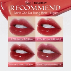 Son Tint Gương Bóng Bền Màu, Lâu Trôi Colorkey Airy Lip Mirror Series 1.7g