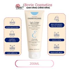 Sữa Rửa Mặt Embryolisse Làm Sạch Sâu, Chống Oxy Hóa 200ml
