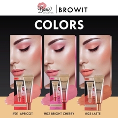 Kem Má Hồng Và Phấn Mắt Browit By NongChat Jelly Eyeshadow & Blusher 10g