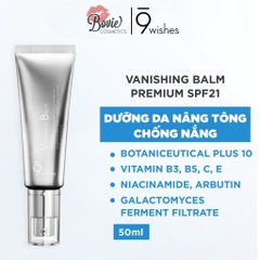 Kem dưỡng da nâng tone 9 Wishes Vanishing Balm Premium SPF21