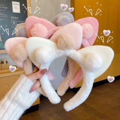 Băng Đô Cài Tóc Hình Nơ, Gấu, Mèo Nhiều Kiểu Dáng Đáng Yêu Jary Hair Band Màu Ngẫu Nhiên