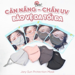 Khẩu trang vải chống tia UV Jary Sun Protection Mask (1 cái- màu ngẫu nhiên)