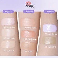 Kem che khuyết điểm, tạo khối và bắt sáng dạng lỏng Girls Crush Watery Velvet Liquid Concealer