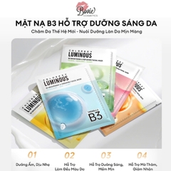 Mặt Nạ Colorkey B3 Hỗ Trợ Dưỡng Sáng Da Luminous B3 Brightening Facial Mask 30ml
