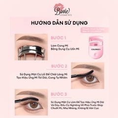 Bấm Mi COLORKEY Hỗ Trợ Mi Cong Màu Hồng Nhỏ Gọn