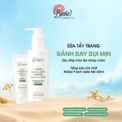Sữa Rửa Mặt, Sữa Tẩy Trang Make P:rem Safe me Relief Moisture Cleansing Milk