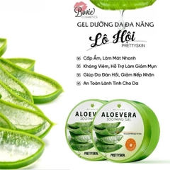 Gel dưỡng da lô hội, làm dịu, phục hồi đa năng Prettyskin 300ml