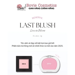 Phấn Má Hồng Bbia Last Blush 4g