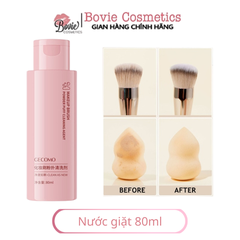 Dụng cụ vệ sinh, nước giặt cọ mút trang điểm chất liệu silicone cao cấp