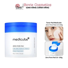 Toner Pad Chăm Sóc Lỗ Chân Lông Medicube Zero Pore Pad 2.0 155g