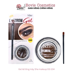Gel Kẻ Lông Mày Lâu Trôi S.he Eyebrow Long Lasting Gel EG-104