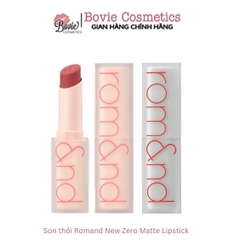 Son thỏi Romand New Zero Matte Lipstick