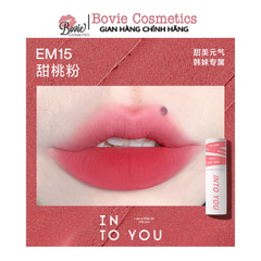 Son Kem Bùn & Má Hồng Mịn Môi Lâu Trôi Into You Shero Super Matte Lip & Cheek Mud 2g