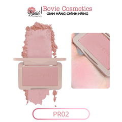 Phấn má hồng Moon Eyes / MoonEyes Color dạng bột mịn tạo khối trang điểm tự nhiên lâu trôi