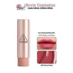 Son Bóng Dưỡng Môi Có Màu 3CE Glazy Lip Glow 5g