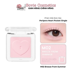 [PERIPERA] Phấn Mắt Đơn Tiện Lợi PERIPERA Heart Pocket Single