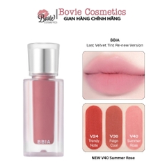 Son kem lì BBIA Last Velvet Tint ( Vỏ Mới )