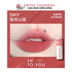 Son Kem Bùn & Má Hồng Mịn Môi Lâu Trôi Into You Shero Super Matte Lip & Cheek Mud 2g