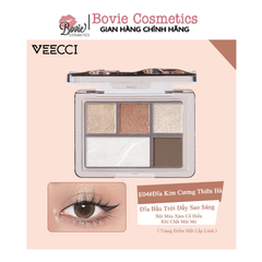 VEECCI Bảng Phấn Mắt Năm Màu Ngọc Trai Shimmer VC004