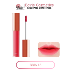 (Vegan - 2023) Son kem lì Bbia Last Velvet Lip Tint Version 8 Full màu
