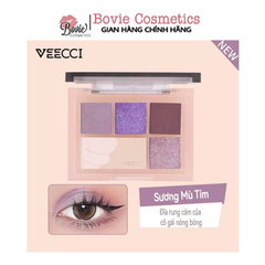 VEECCI Bảng Phấn Mắt Năm Màu Ngọc Trai Shimmer VC004