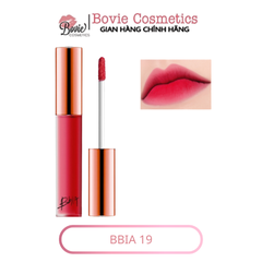 (Vegan - 2023) Son kem lì Bbia Last Velvet Lip Tint Version 8 Full màu