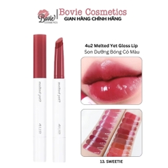 Son Dưỡng Bóng 4u2 Melted Yet Gloss Lip Son Kem Lì Mềm Mịn