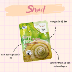 Mặt Nạ Giấy Dưỡng Da 3W CLINIC Fresh Mask Sheet