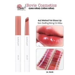 Son Dưỡng Bóng 4u2 Melted Yet Gloss Lip Son Kem Lì Mềm Mịn