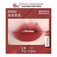 Son Kem Bùn & Má Hồng Mịn Môi Lâu Trôi Into You Shero Super Matte Lip & Cheek Mud 2g