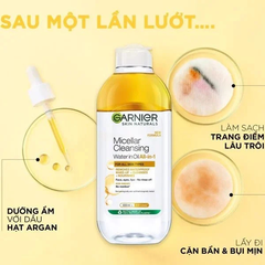 Nước Tẩy Trang Làm Sạch Sâu Garnier Micellar Cleansing Water