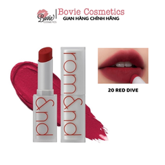 Son thỏi Romand New Zero Matte Lipstick