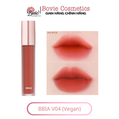 (Vegan - 2023) Son kem lì Bbia Last Velvet Lip Tint Version 8 Full màu