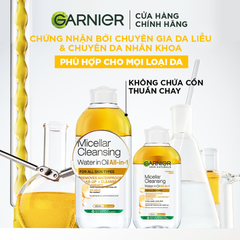 Nước Tẩy Trang Làm Sạch Sâu Garnier Micellar Cleansing Water