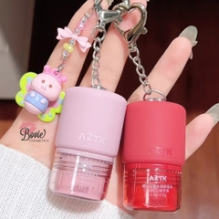 Son Bóng AZTK Carry Me Duo-Color Glow Lasting Lip Jello 2.5g + 2.5g (Kèm quà)